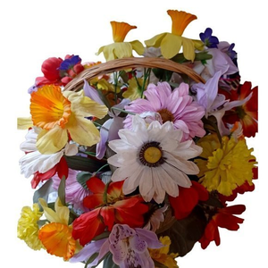 Beautiful‎ Handmade Floral Basket